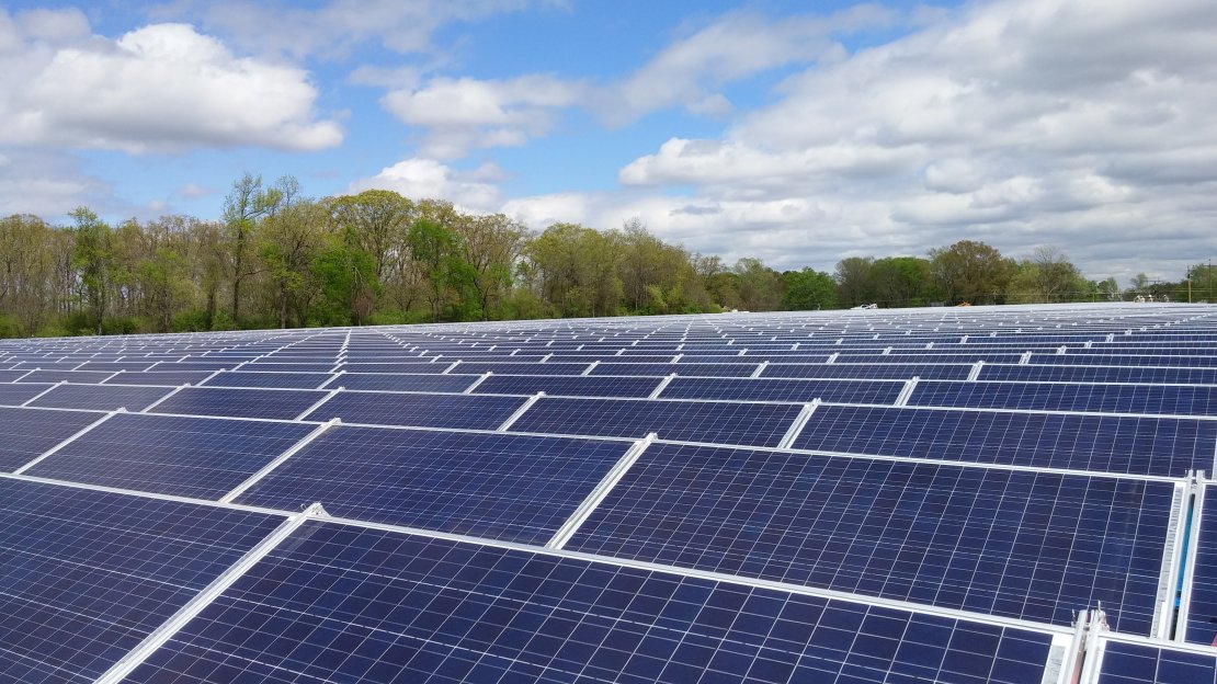 First Electric Upgrading Solar Array