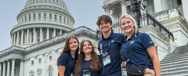 Opportunities for Students: Youth Tour and Scholarship Applications Now Open at First Electric