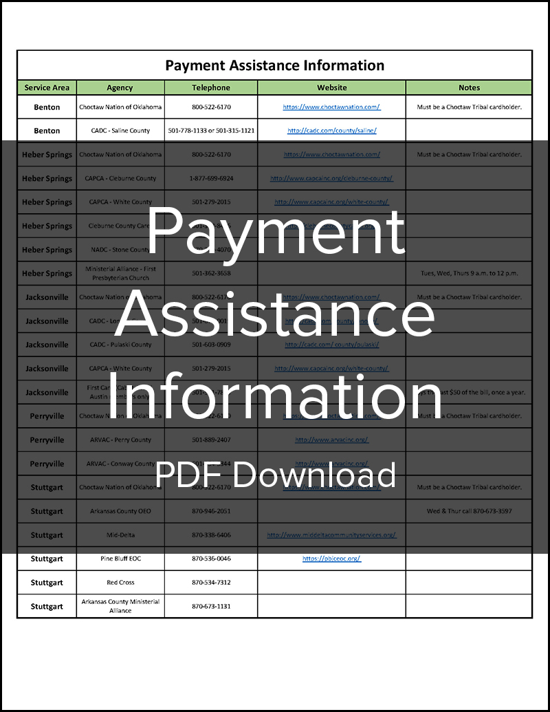 Payment Assistance PDF
